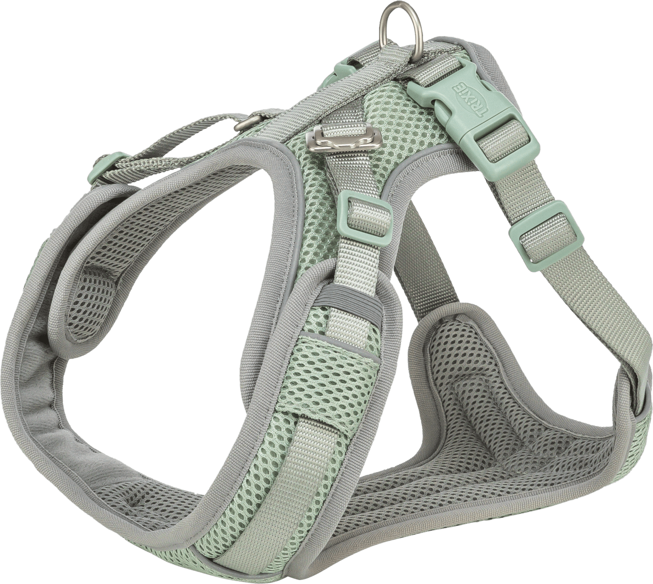 Postroj FlexMesh Premium Trixie XS-S 40 57 cm 15 mm zelený
