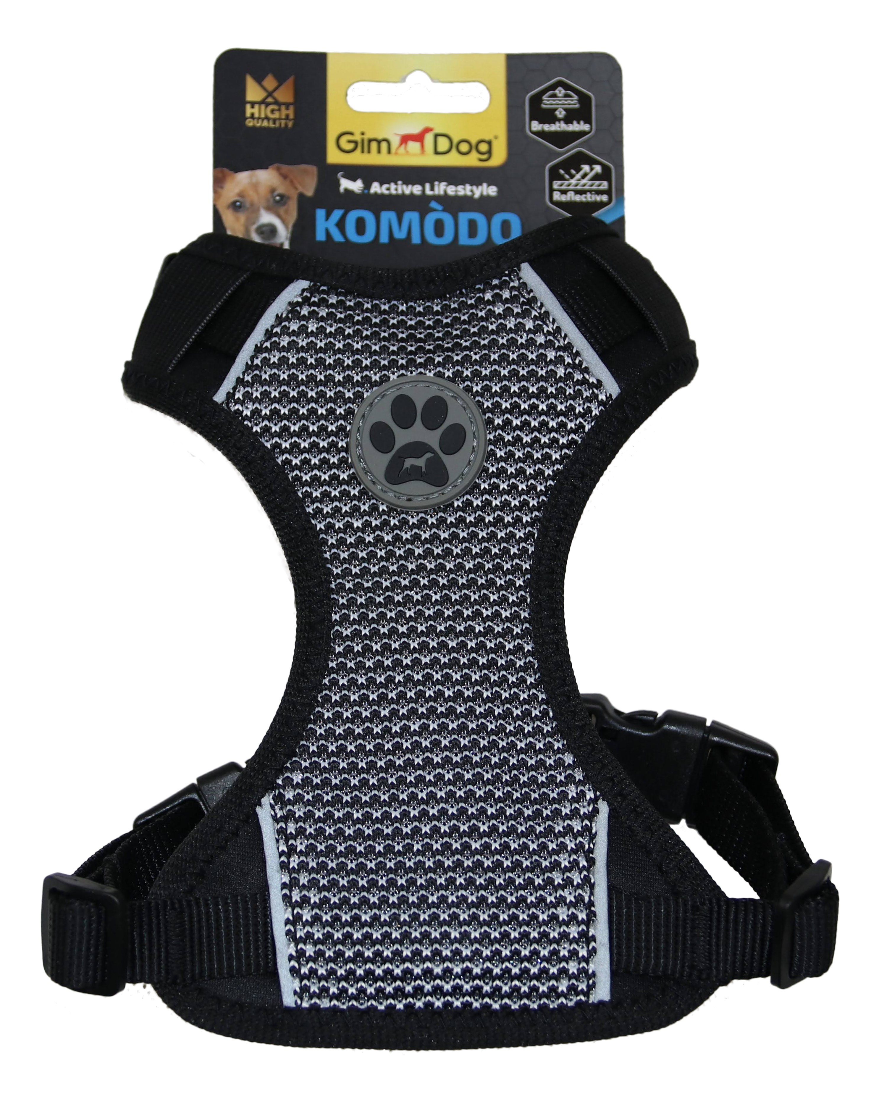 Postroj Gimborn Komodo S 40-55 cm černý