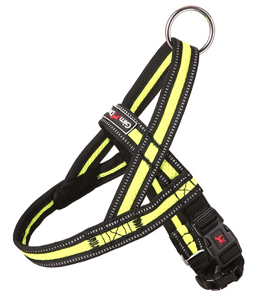 Postroj Gimborn Mesh Y 1,5 x 42 45 - 55 cm žlutý