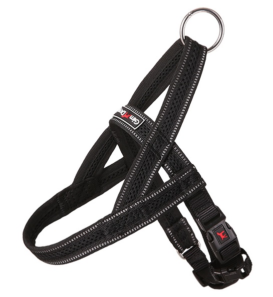 Postroj GimBorn Mesh Y 2,0 x 45 52-60 cm černý