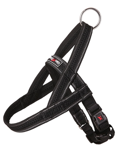 Postroj GimBorn Mesh Y 2,0 x 55 58-70 cm černý