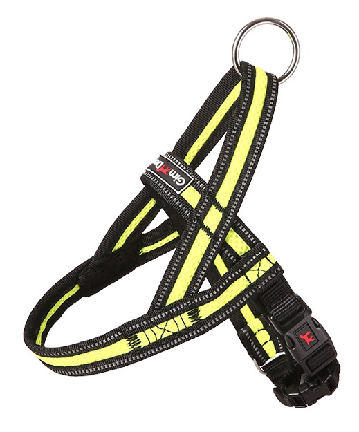 Postroj GimBorn Mesh Y 2,0 x 55 58-70 cm žlutý