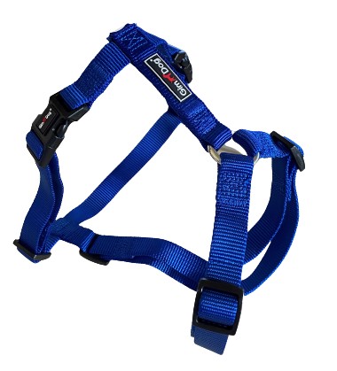 Postroj Gimborn Nylon H 1,5 x 40-55 cm modrý