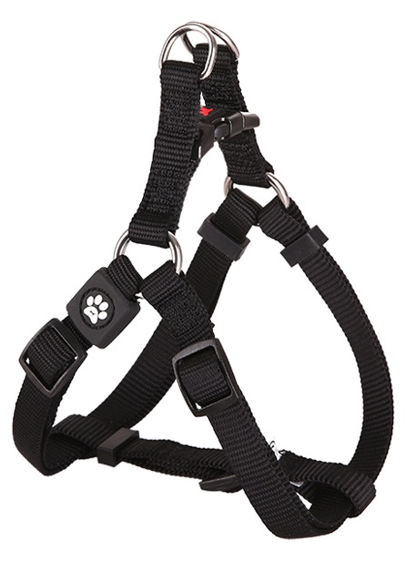 Postroj Gimborn Nylon X 1,0 x 32 - 44 cm černý