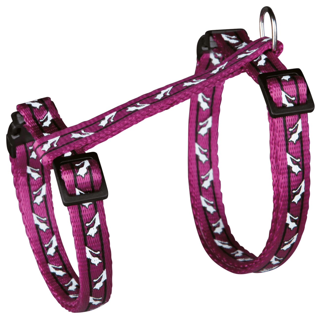 Postroj s vodítkem pro kočky nastavitelný Trixie 27-46cm * 10mm * 1,2m