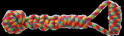 Přetahovadlo Dog Fantasy madlo + míč 37cm