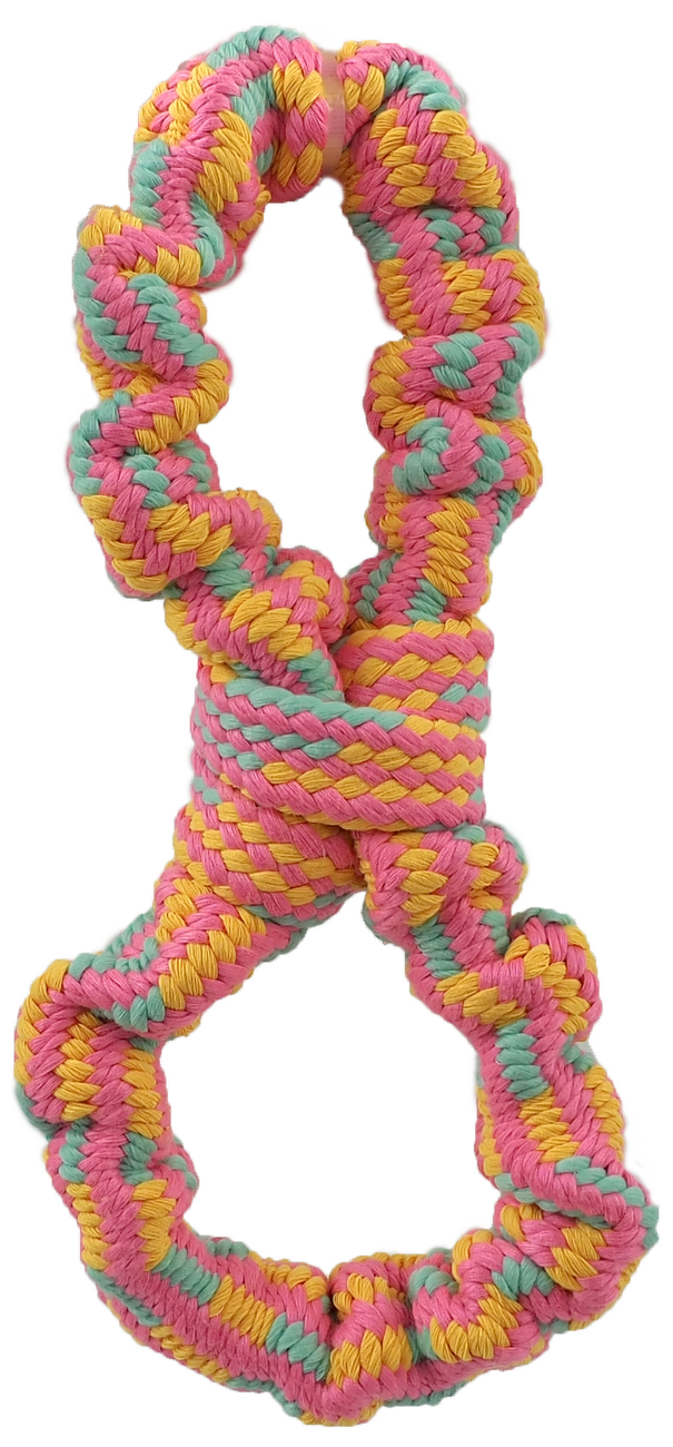 Přetahovadlo Dog Fantasy osmička vzor 1, 25cm