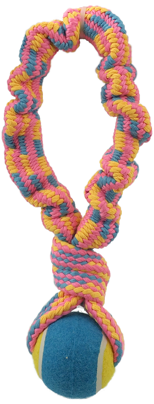 Přetahovadlo Dog Fantasy + tenisák vzor 2, 28cm