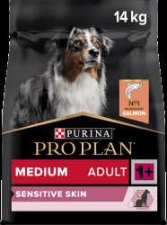 Pro Plan Medium Adult Sensitive skin losos 14kg
