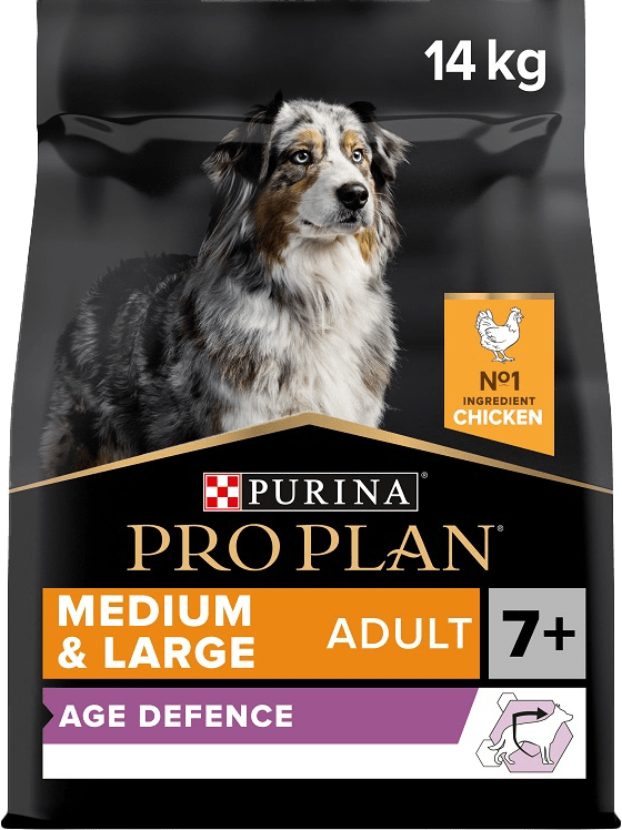 Pro Plan Medium&Large Adult 7+ Age Defence kuře 14kg
