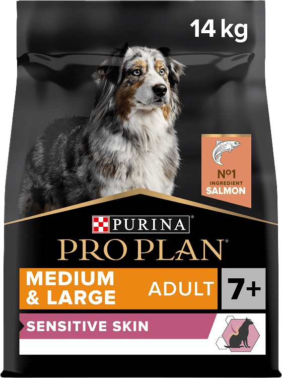 Pro Plan Medium&Large Adult 7+ Sensitive Skin losos 14kg