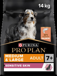 Pro Plan Medium&Large Adult 7+ Sensitive Skin losos 14kg