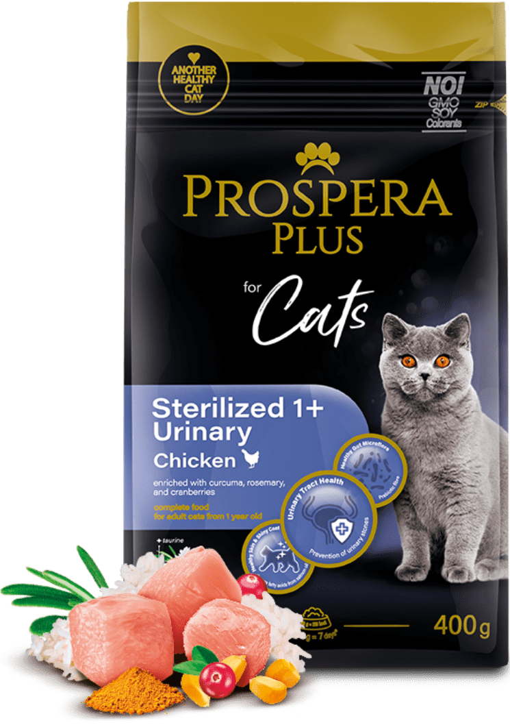 Prospera Plus Sterilized 1+ Chicken Urinary 0,4kg