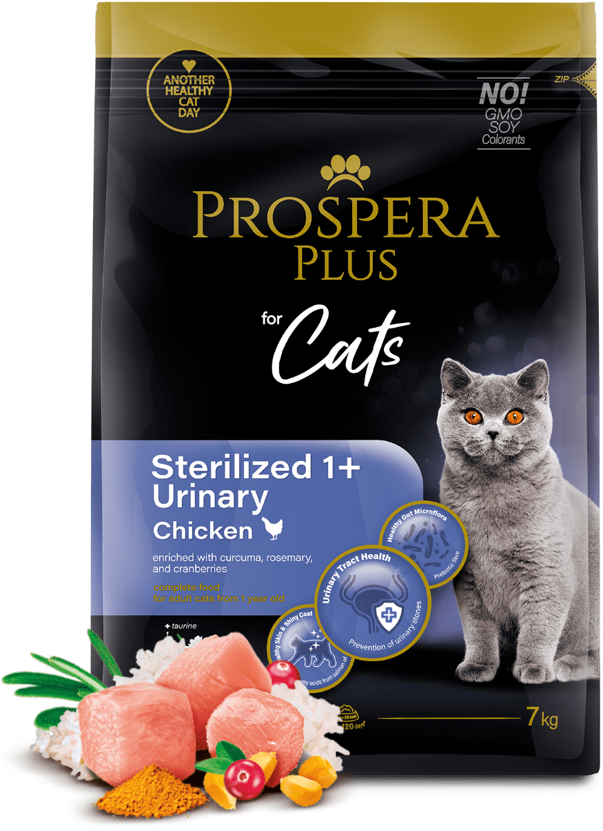 Prospera Plus Sterilized 1+ Chicken Urinary 7kg