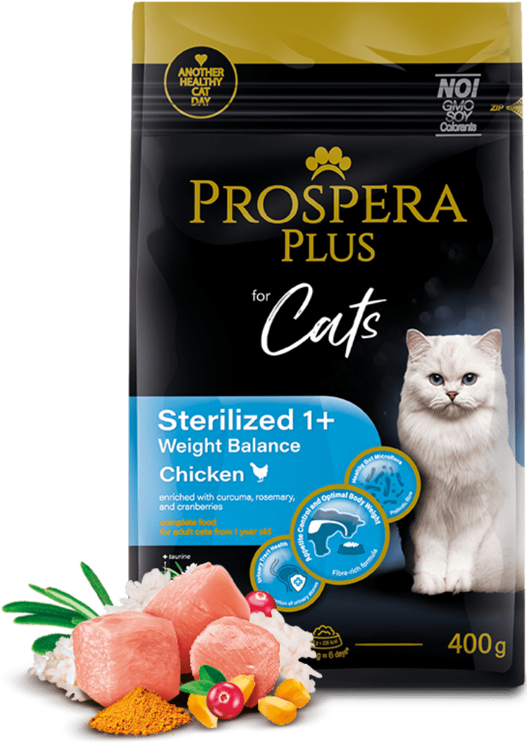 Prospera Plus Sterilized 1+ Chicken Weight Balance 0,4kg