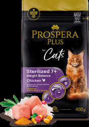 Prospera Plus Sterilized 7+ Chicken Weight Balance 0,4kg