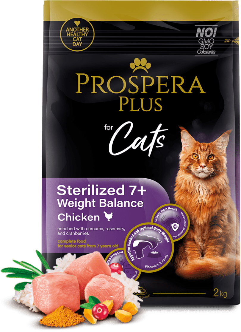Prospera Plus Sterilized 7+ Chicken Weight Balance 2kg