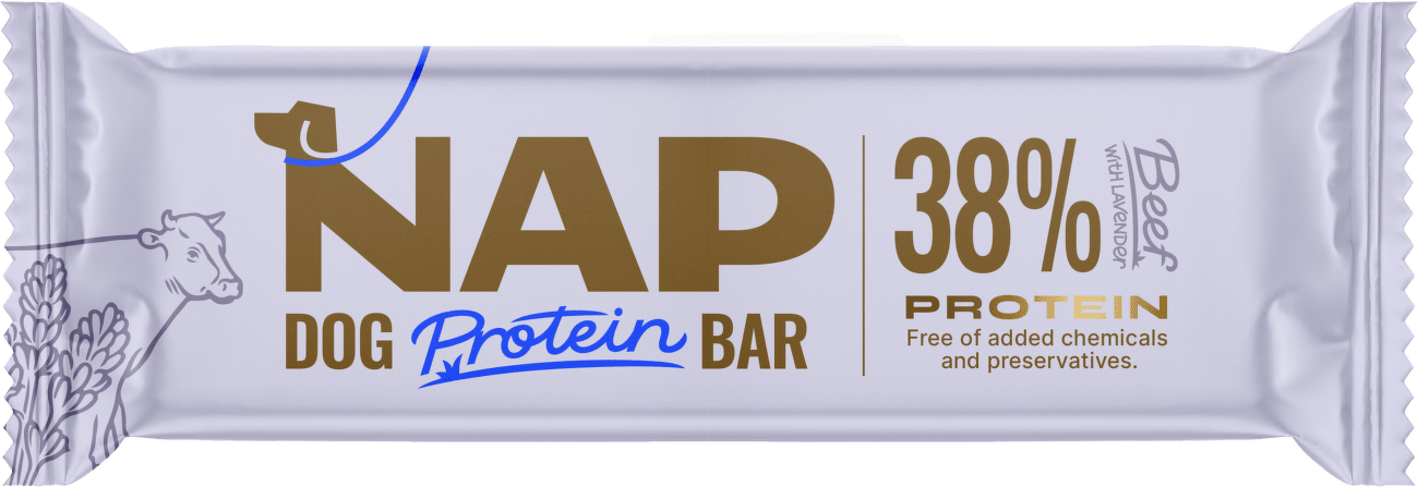 Proteinová tyčinka pro psy NAP hovězí s levandulí 50 g