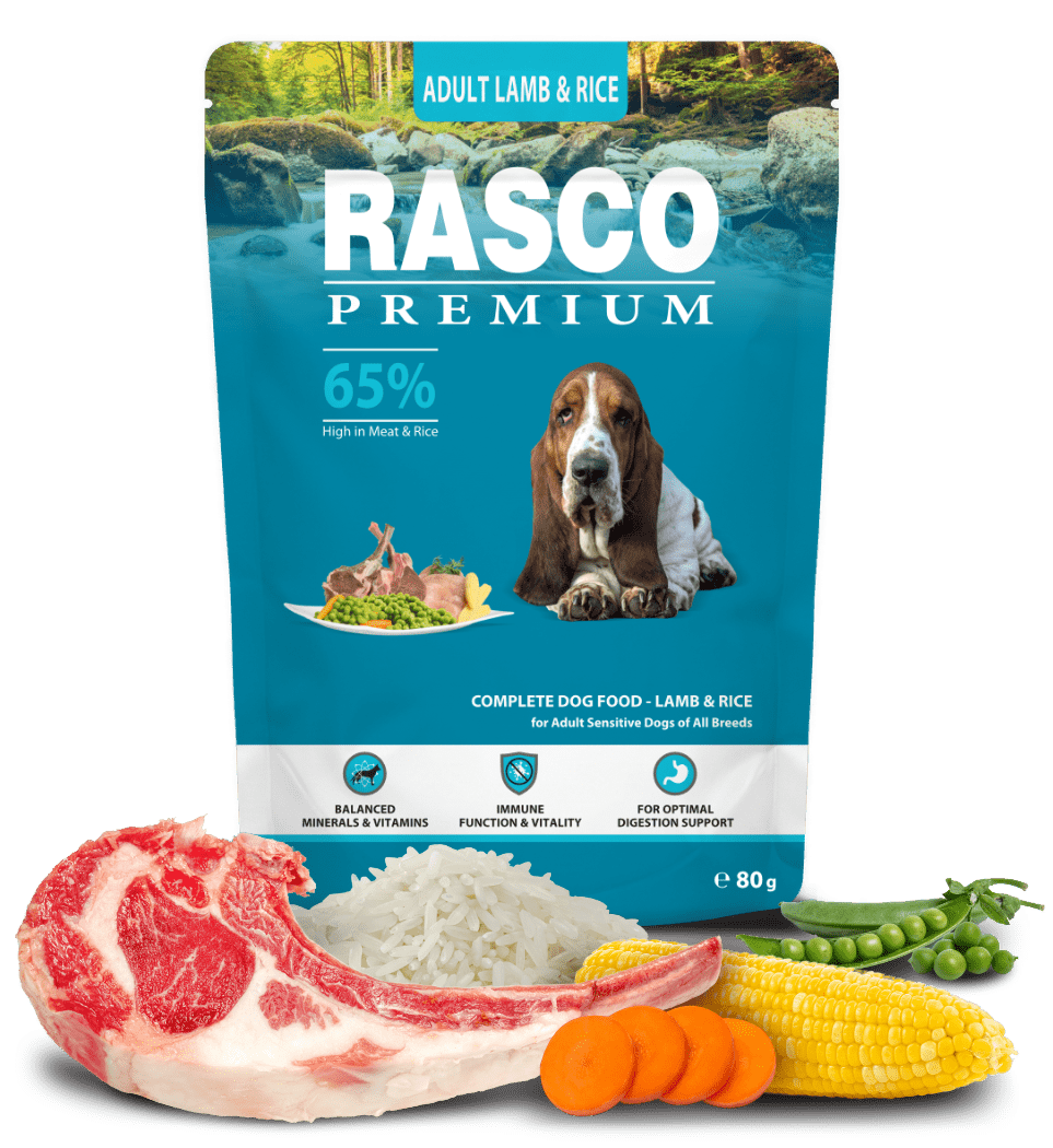 Rasco Premium Adult Lamb & Rice 80g