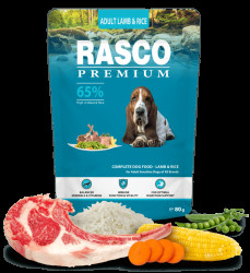 Rasco Premium Adult Lamb & Rice 80g