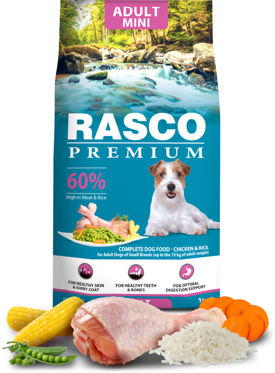 Rasco Premium Adult Small 1kg