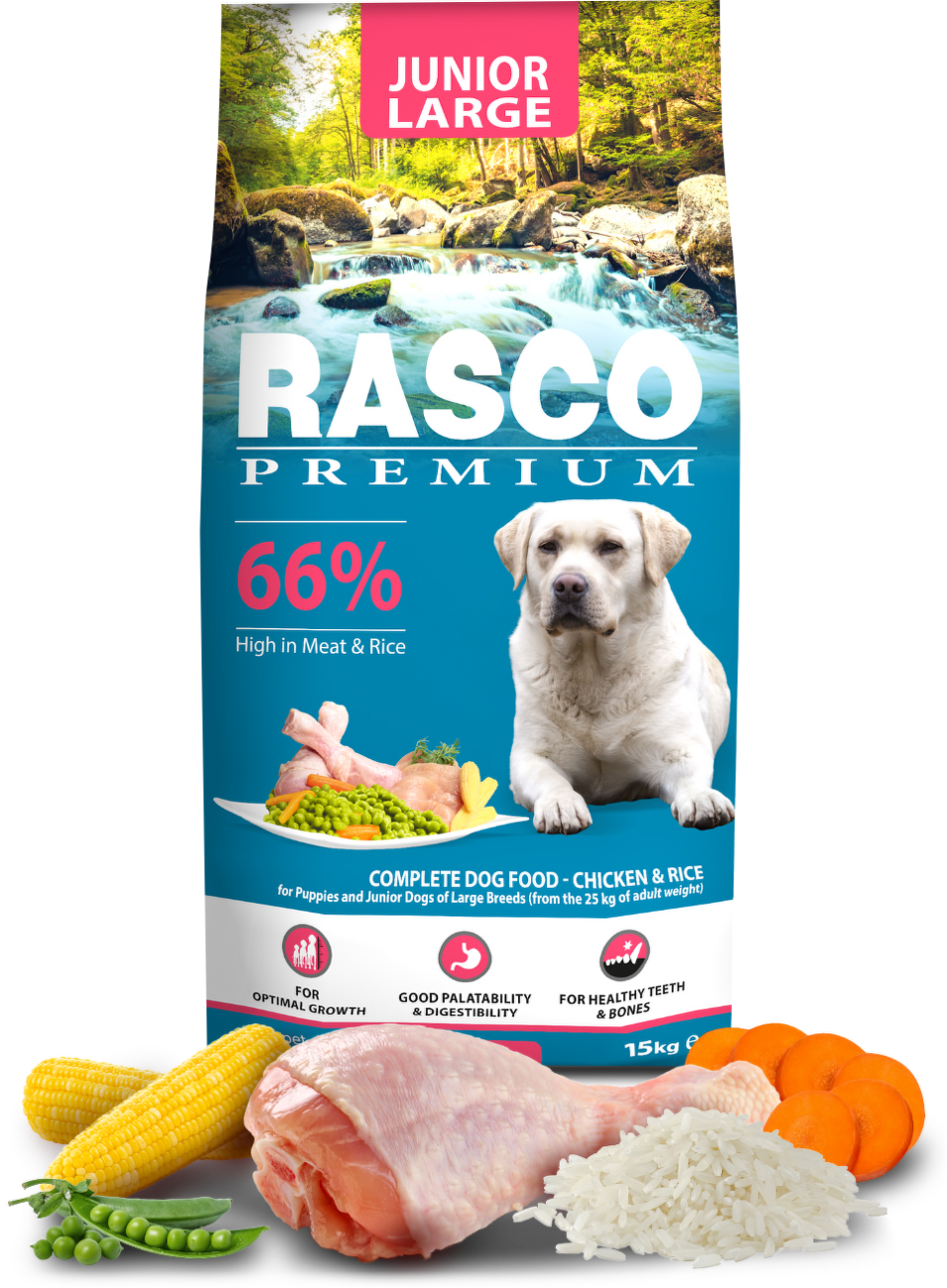 Rasco Premium Junior Large 15kg