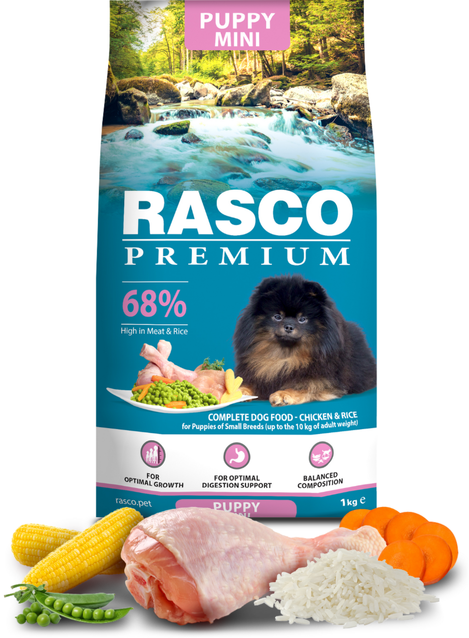 Rasco Premium Puppy Mini 1kg