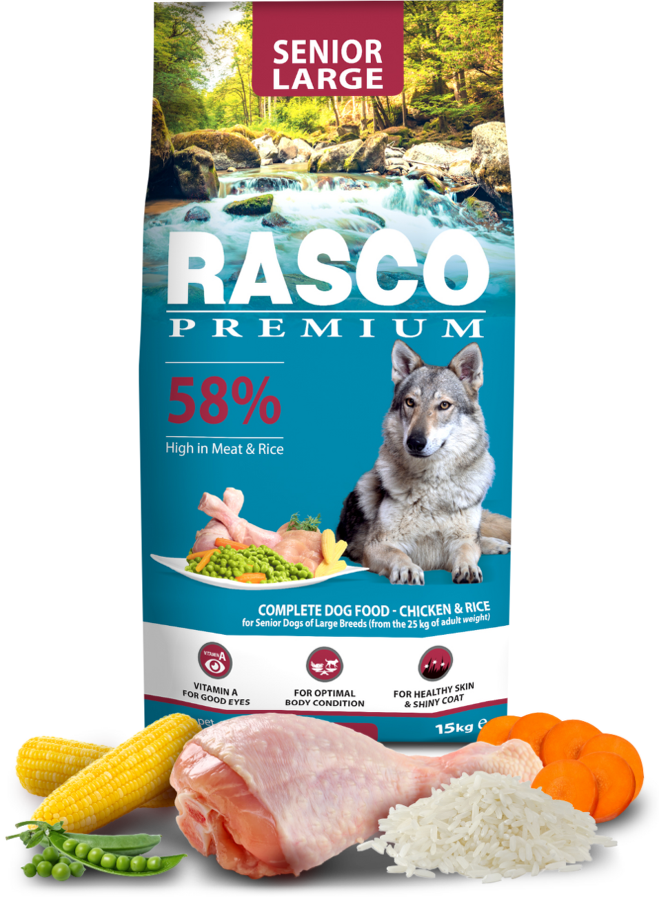 Rasco Premium Senior Large 15kg