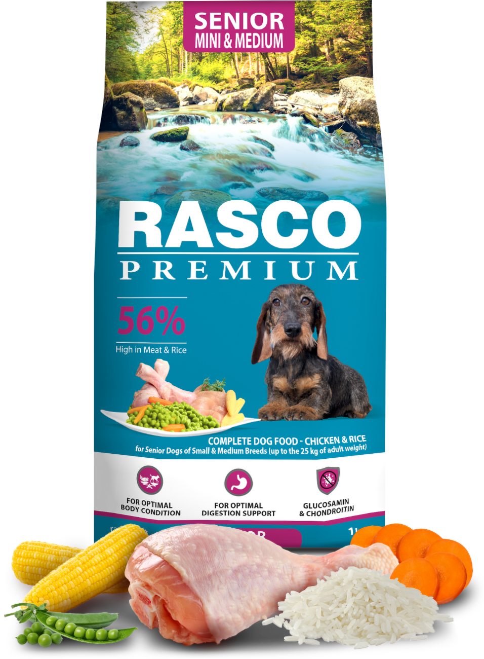 Rasco Premium Senior Mini & Medium 1kg