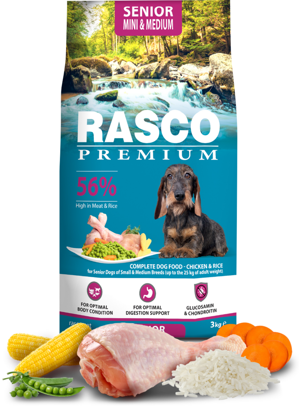 Rasco Premium Senior Small & Medium 3kg