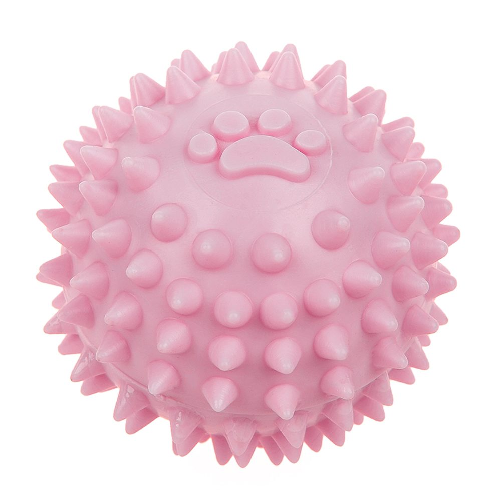 Reedog Ball Chew & Play, gumový míček, 6 cm - rose | P53699
