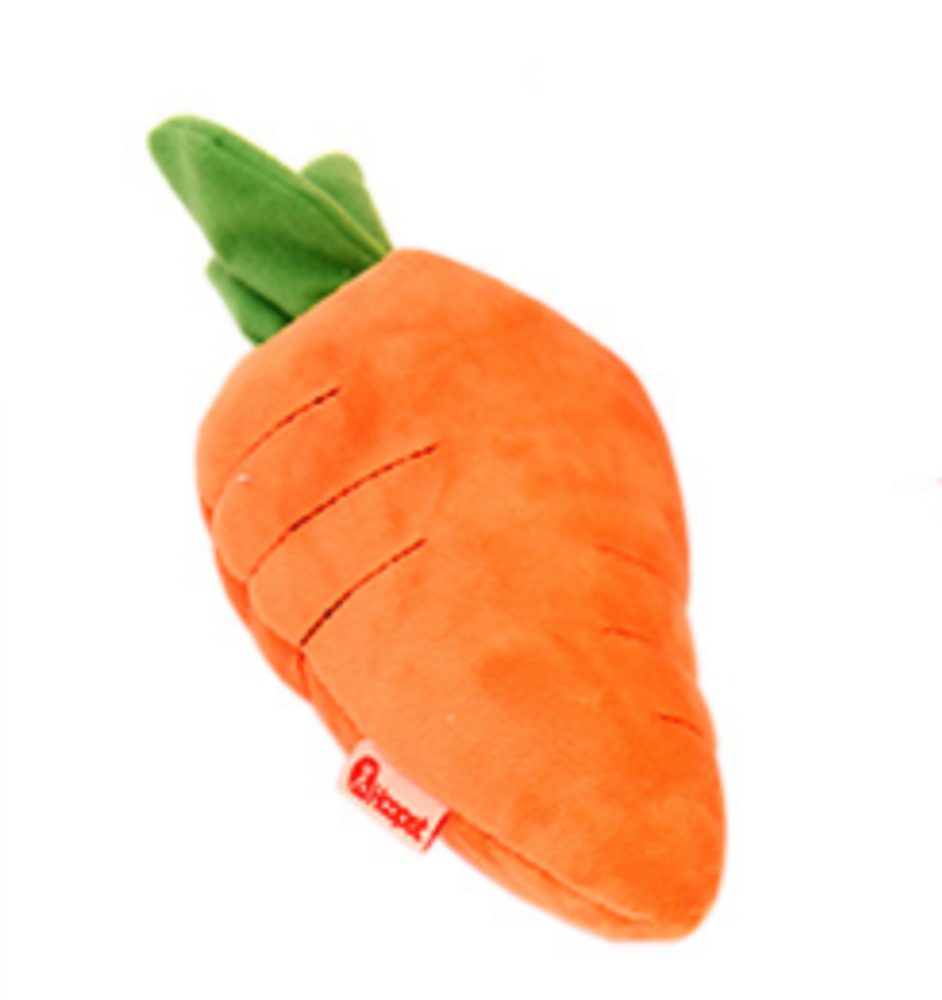 Reedog mrkev plyšová hračka pro psy - 26 cm | P55310