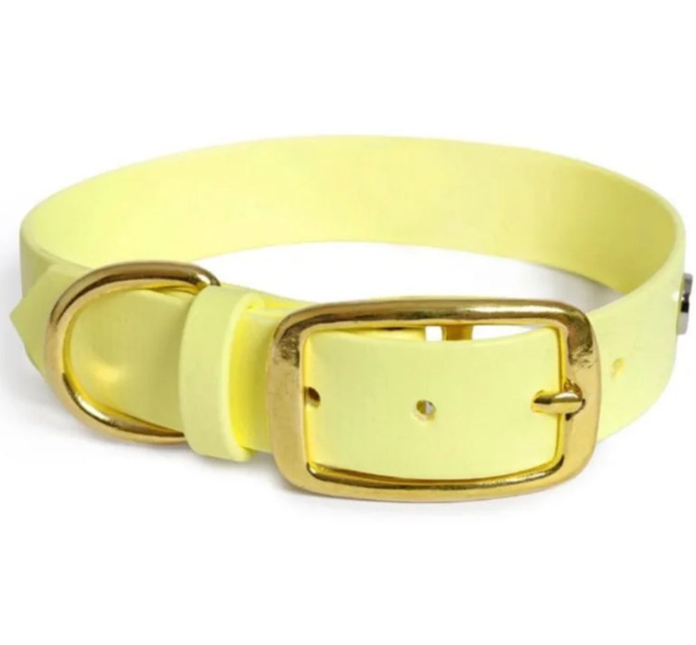 Reedog obojek pastelově žlutý Biothane | Obojek pro psy | P58349