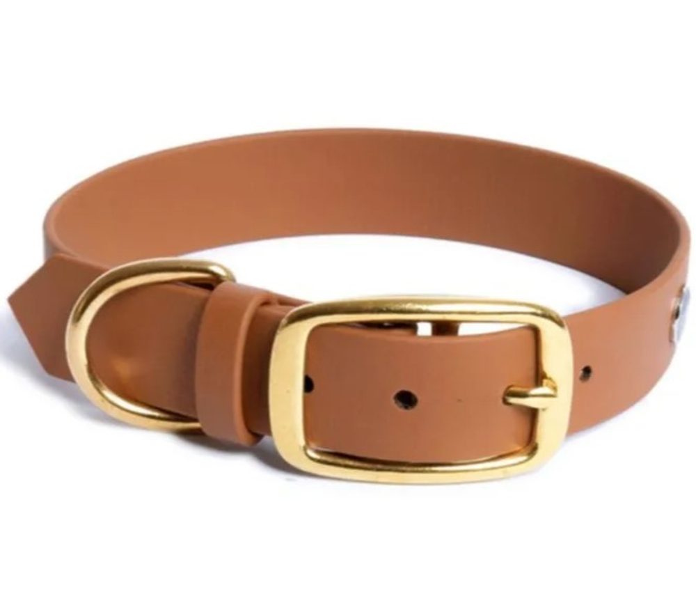 Reedog obojek světle hnědý Biothane