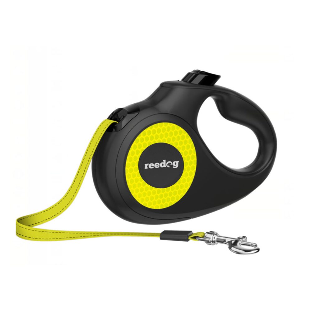 Reedog samonavíjecí vodítko M 25kg / 5m páska / reflexní | P55617