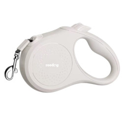 Reedog Senza Basic samonavíjecí vodítko M 25kg/ 5 m páska / pastelové bílé | P57915