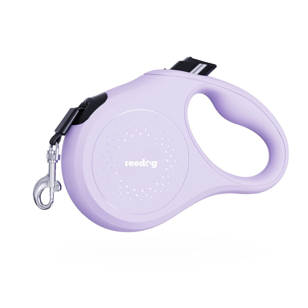 Reedog Senza Basic samonavíjecí vodítko M 25kg/ 5 m páska / pastelové fialové