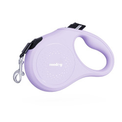 Reedog Senza Basic samonavíjecí vodítko M 25kg/ 5 m páska / pastelové fialové | P57919
