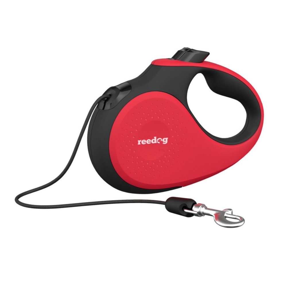 Reedog Senza Premium samonavíjecí vodítko S 12kg / 5m lanko / červené | P40173