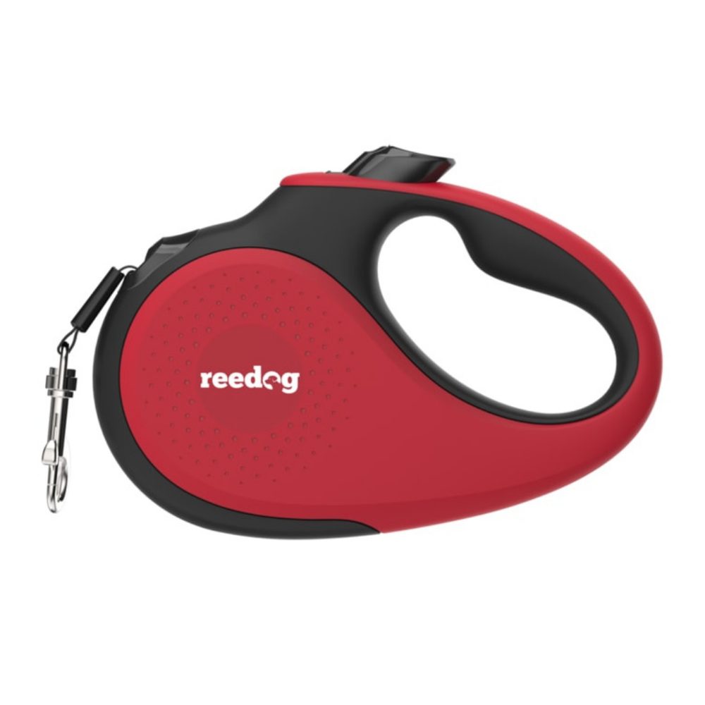Reedog Senza Premium samonavíjecí vodítko S 15kg / 5m páska / červené | P38097