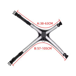 Reedog svítící kšíry pro velké psy - L