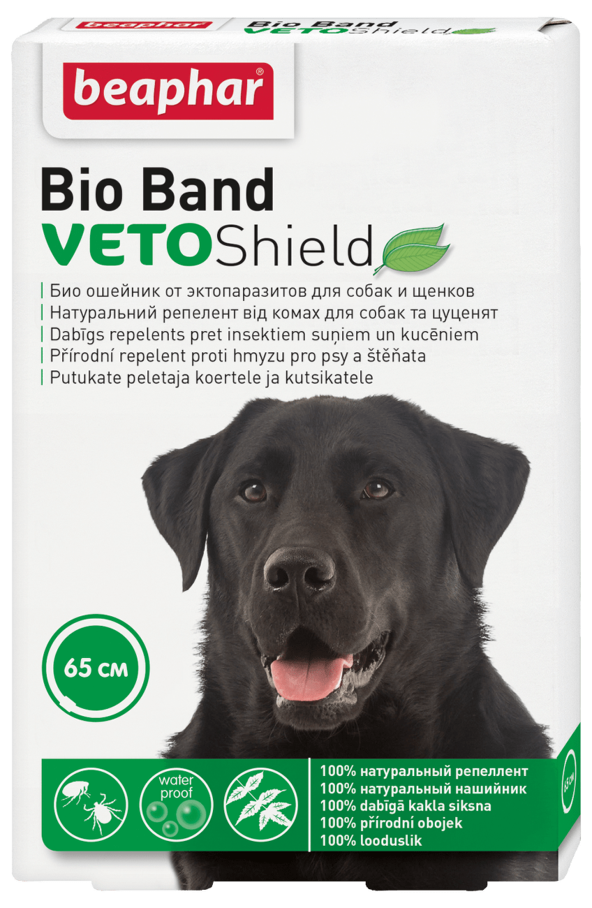 Repelentní obojek pro psy Beaphar Bio Band 65cm