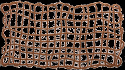 Repti Planet Dekorace Coco Síť 100x50cm