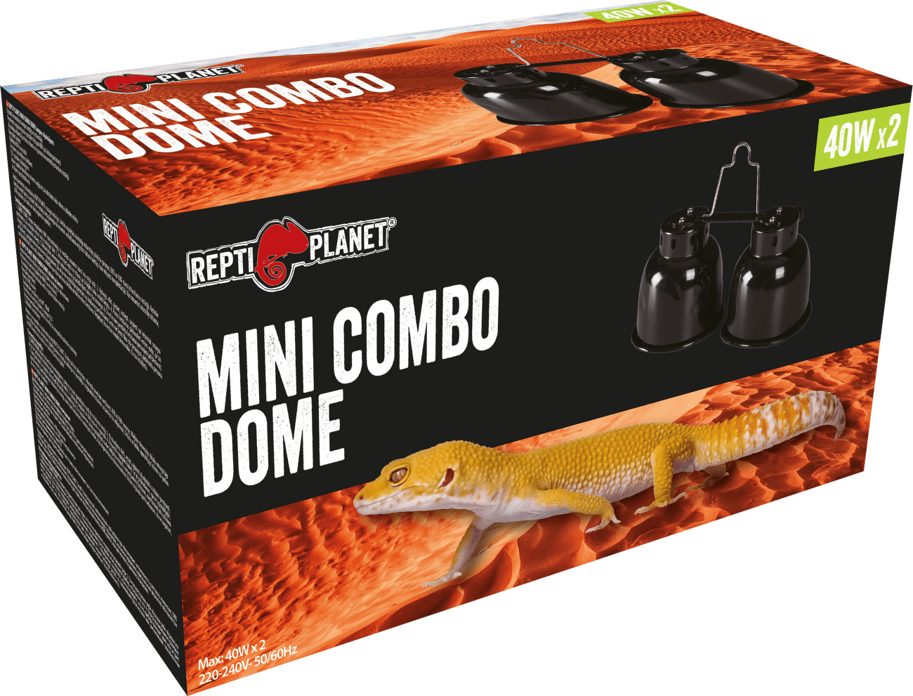Repti Planet Osvětlení Dual Mini Combo Dome 2x40W