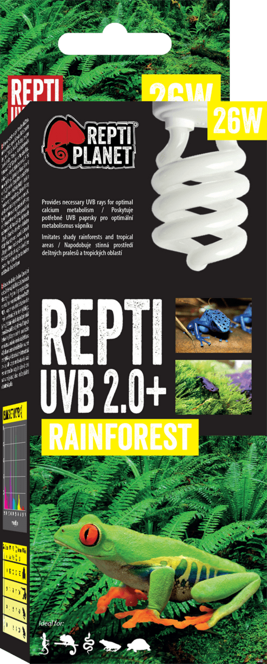 Repti Planet žárovka Compact-Fluorescent  UVB 2.0 26W