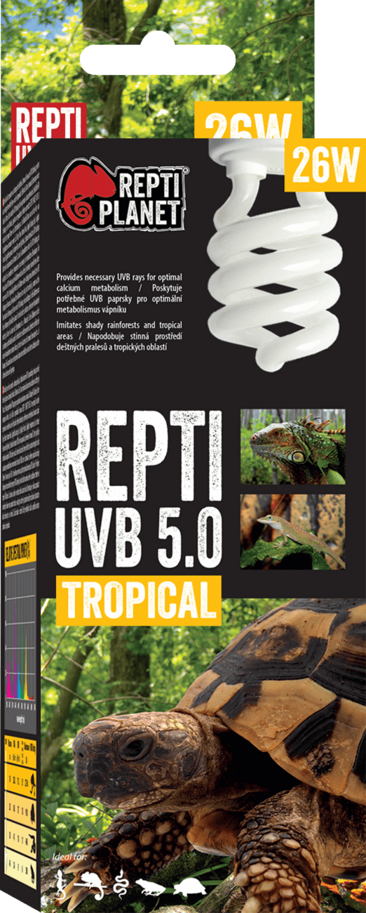 Repti Planet žárovka Compact-Fluorescent  UVB 5.0 26W