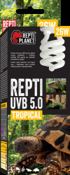 Repti Planet žárovka Compact-Fluorescent  UVB 5.0 26W