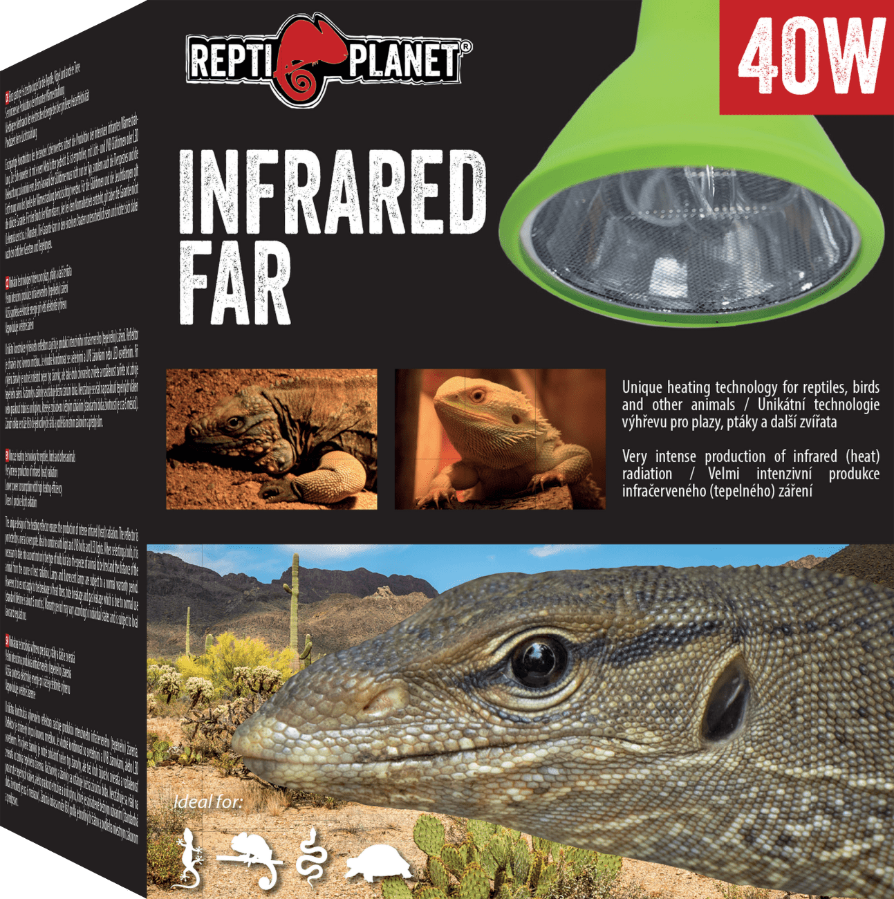 Repti Planet žárovka Far Infrared HEAT Projector 40W