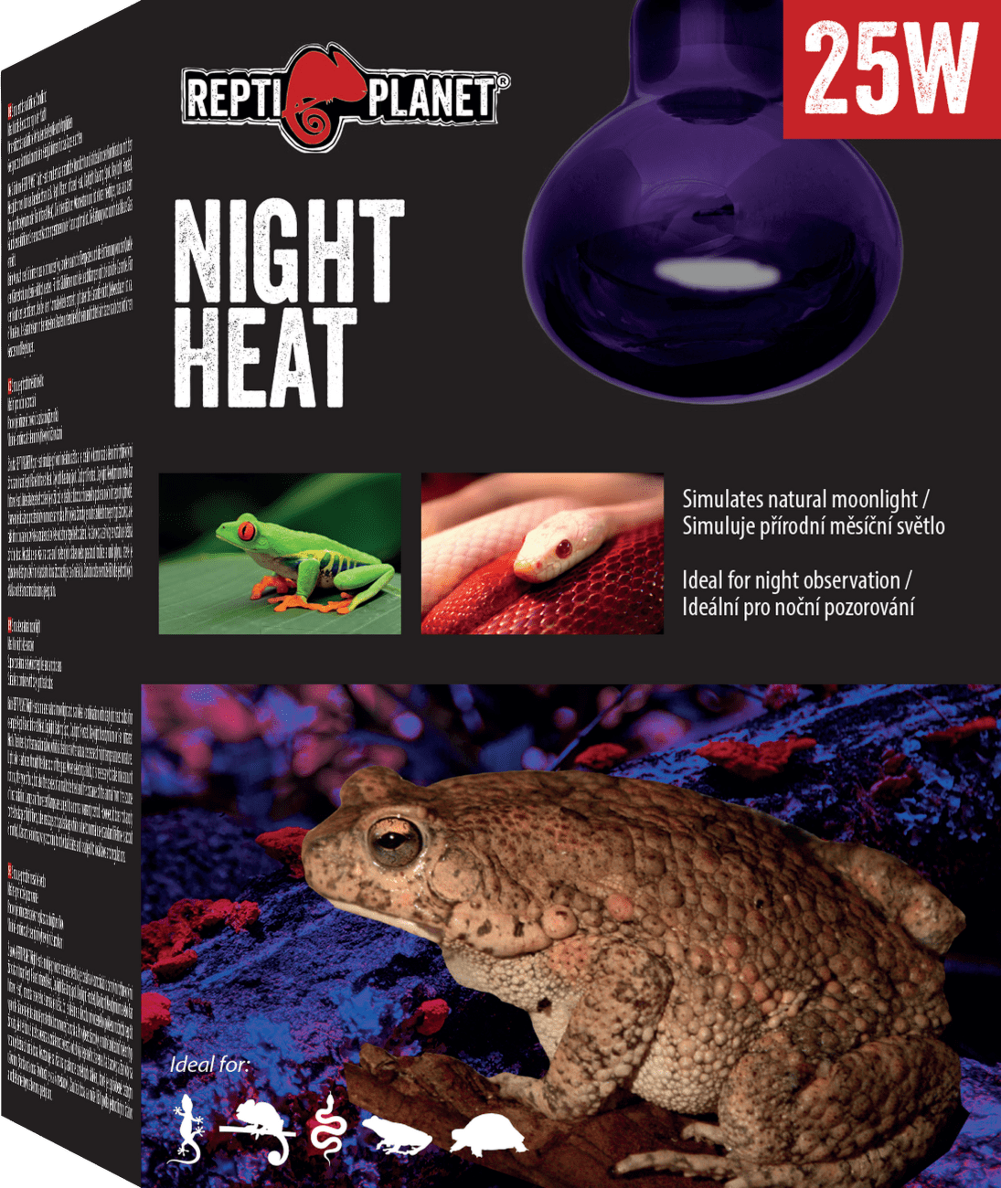 Repti Planet žárovka Moonlight Heat 25W