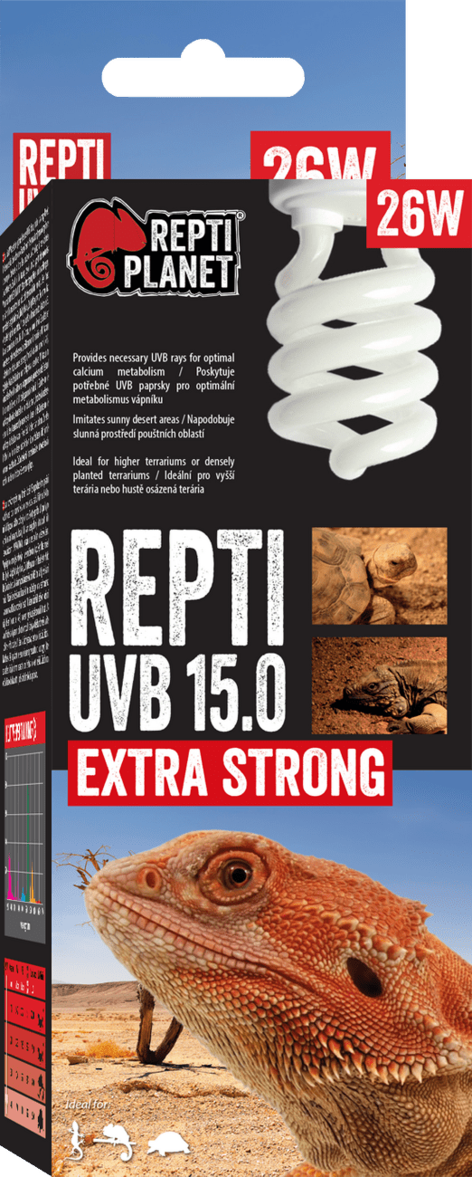 Repti Planet žárovka Repti UVB 15.0 26W